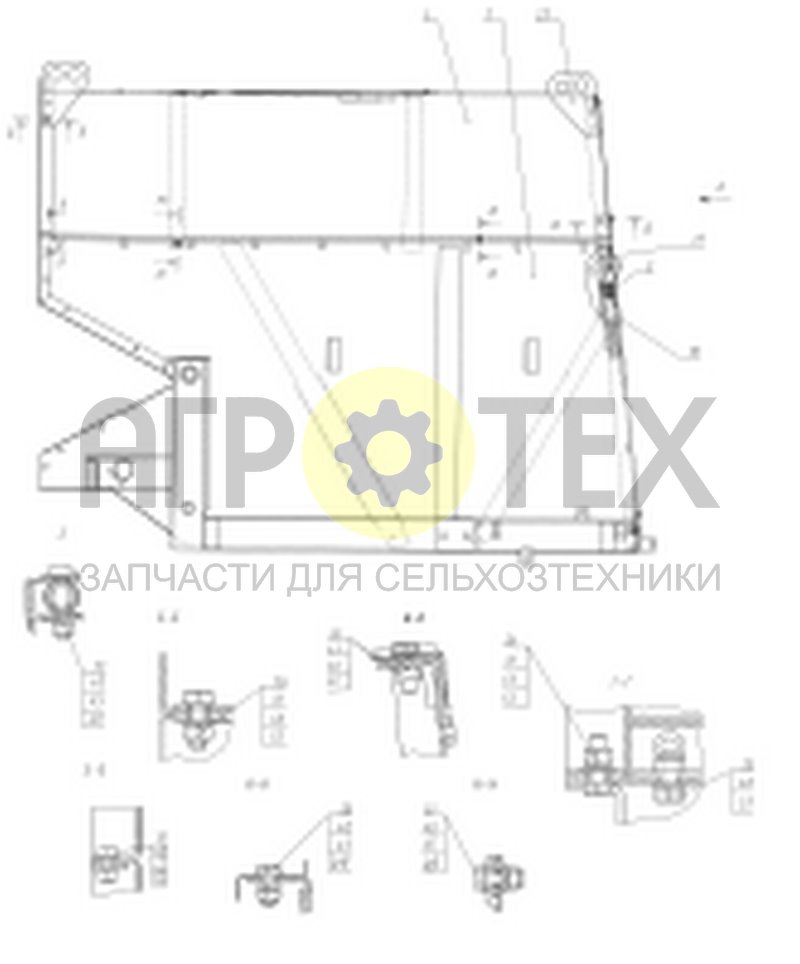 Чертеж Капот (РСМ-5.14.01.200)